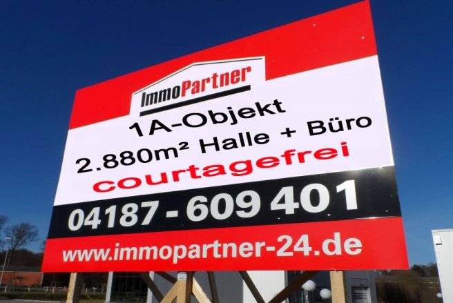 ImmoPartner - Produktions- & Lagerhalle Buchholz courtagefrei, provisionsfrei - Gewerbeimmobilien Hamburg