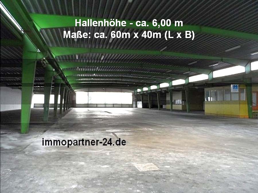 ImmoPartner - Lager-/Produktionshalle mit Büro - Buxtehude Gewerbegebiet - Gewerbeimmobilien Hamburg