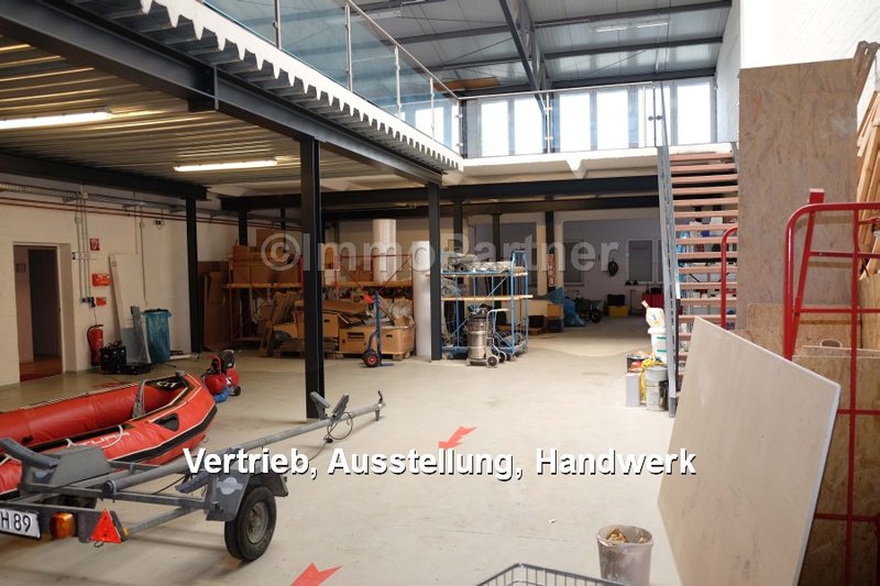 Produktion- Lager & Ausstellung, Büro – renoviertes Gebäude, Seevetal-Maschen - Gewerbeimmobilien Hamburg