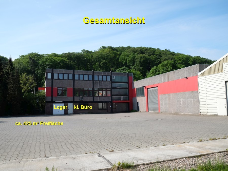 Lager-/Werkstattfläche + Freifläche mit Büro – Top-Lage - provisionsfrei - Hamburg-Hausbruch