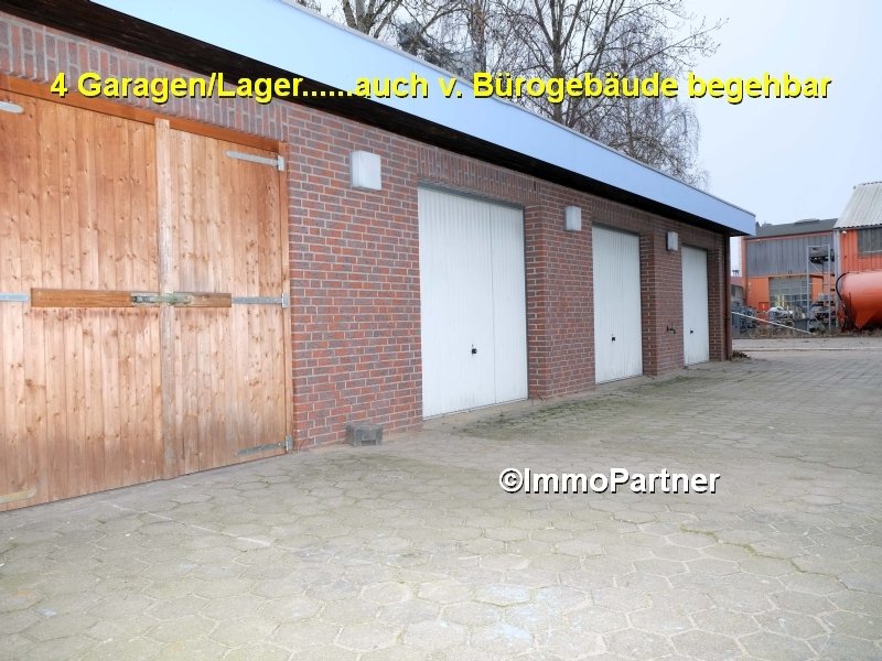  Freifläche, Gewerbegrundstück, befestigt, Garagen umzäunt, Büro, Nähe A39, Winsen - Gewerbeimmobilien Hamburg