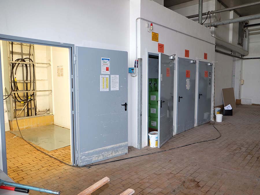 separate Funktionsräume - Bodenbelastung ca. 750 kg/m²