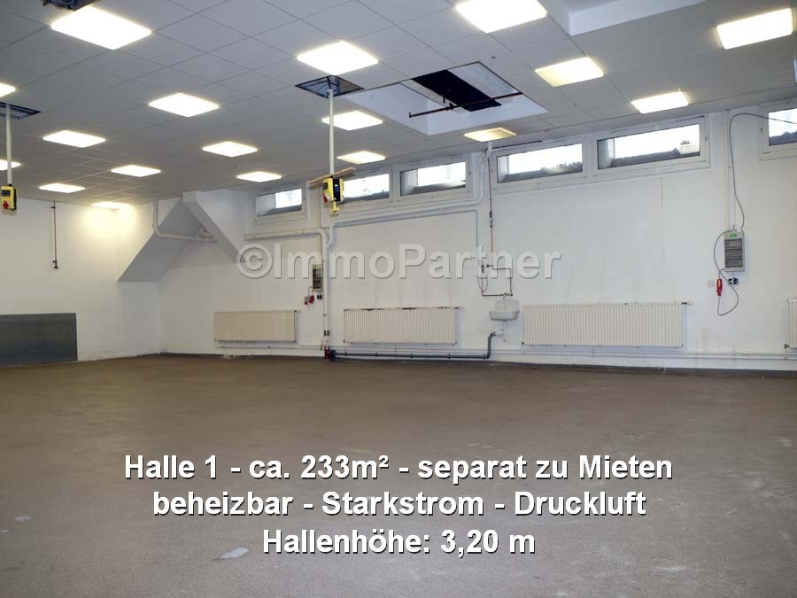 Halle 1 - Lager