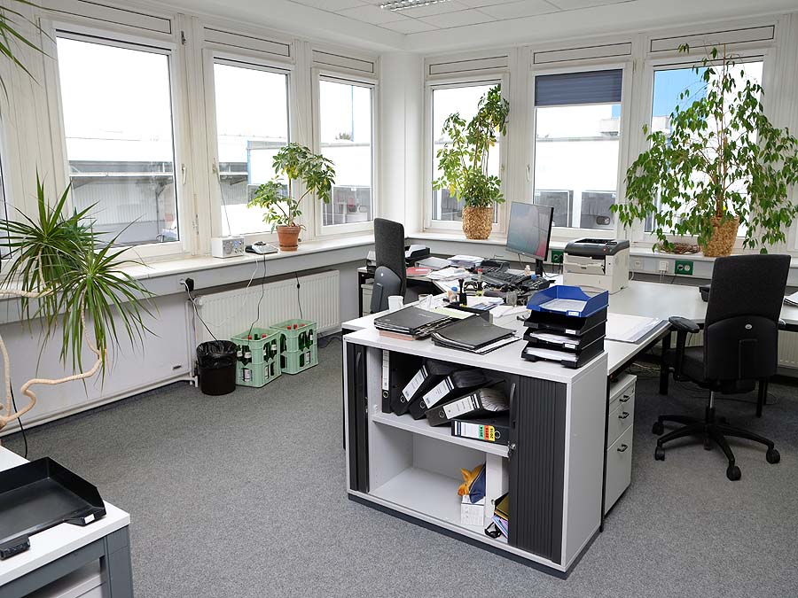 Helle Büroräume - flexible Gestaltung möglich